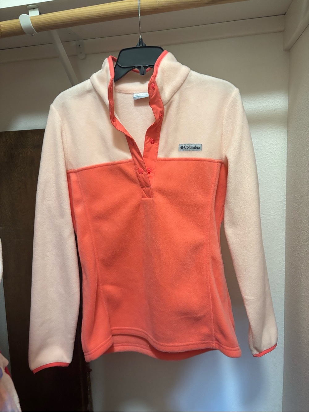 Columbia Women's Benton Springs Half-Snap Fleece Pullover, Size S, NWT